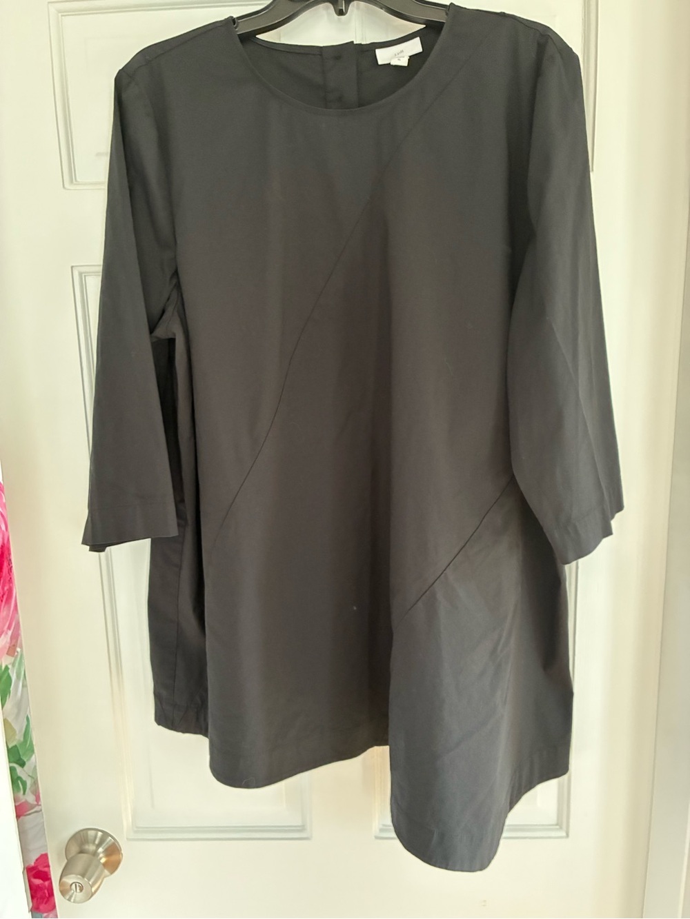 Black 3/4 Sleeve Shirt